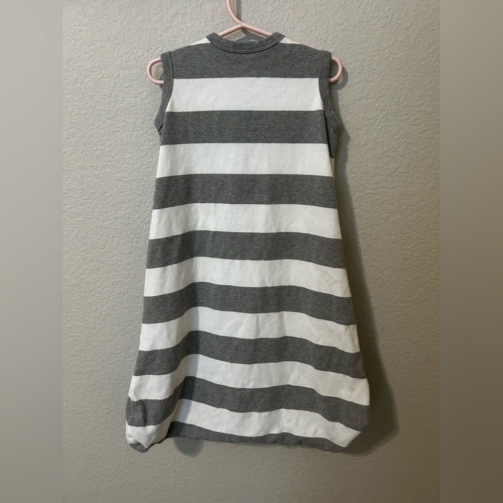 Burt’s Bees Baby Striped Organic Cotton Sleep Sack 6–12M - Picture 4 of 4